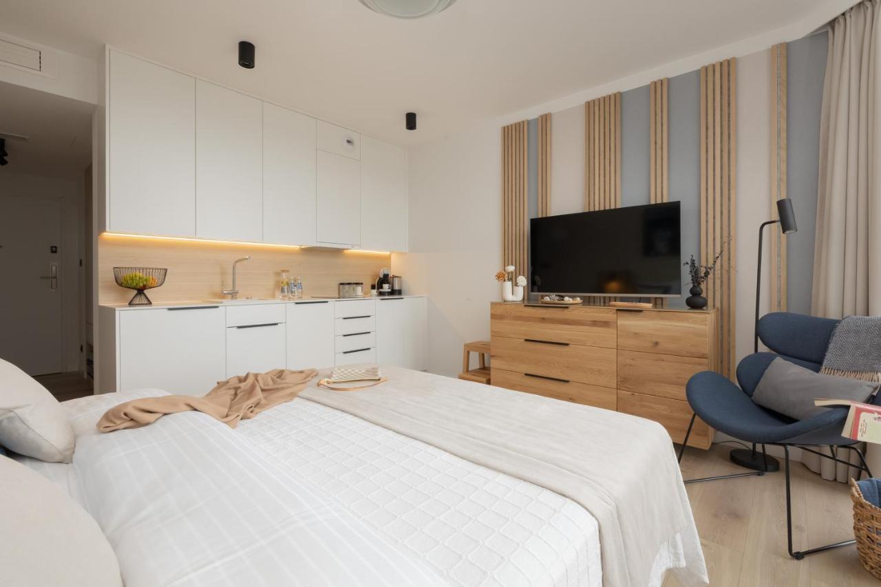 Pinea617 Seaview Apartman Pobierowo Kültér fotó